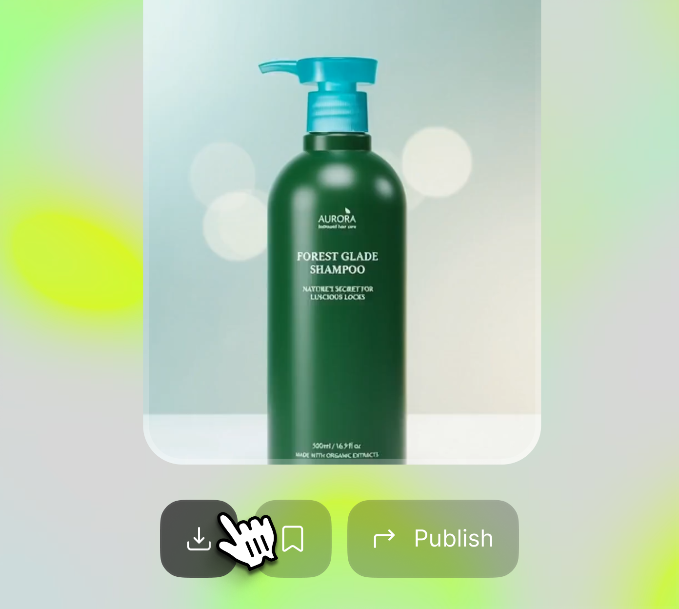Generate & Download: Get your scroll-stopping AI video in seconds, ready to post anywhere.