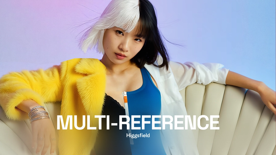 Higgsfield Multi Reference - Up to 4 reference images. Perfect character consistency