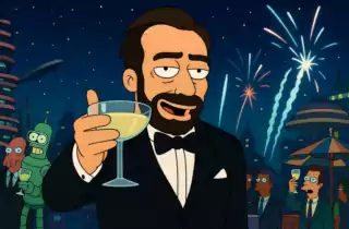 Jay Gatsby’s raised glass and confident smile became a symbol of charm, mystery, and longing. This iconic moment captures the glamour and tragedy of the American Dream.