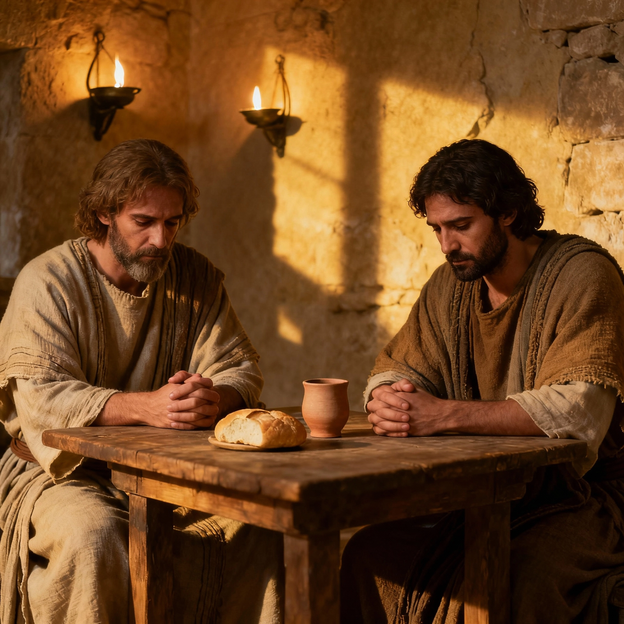 Le repas du Maître et de son élève