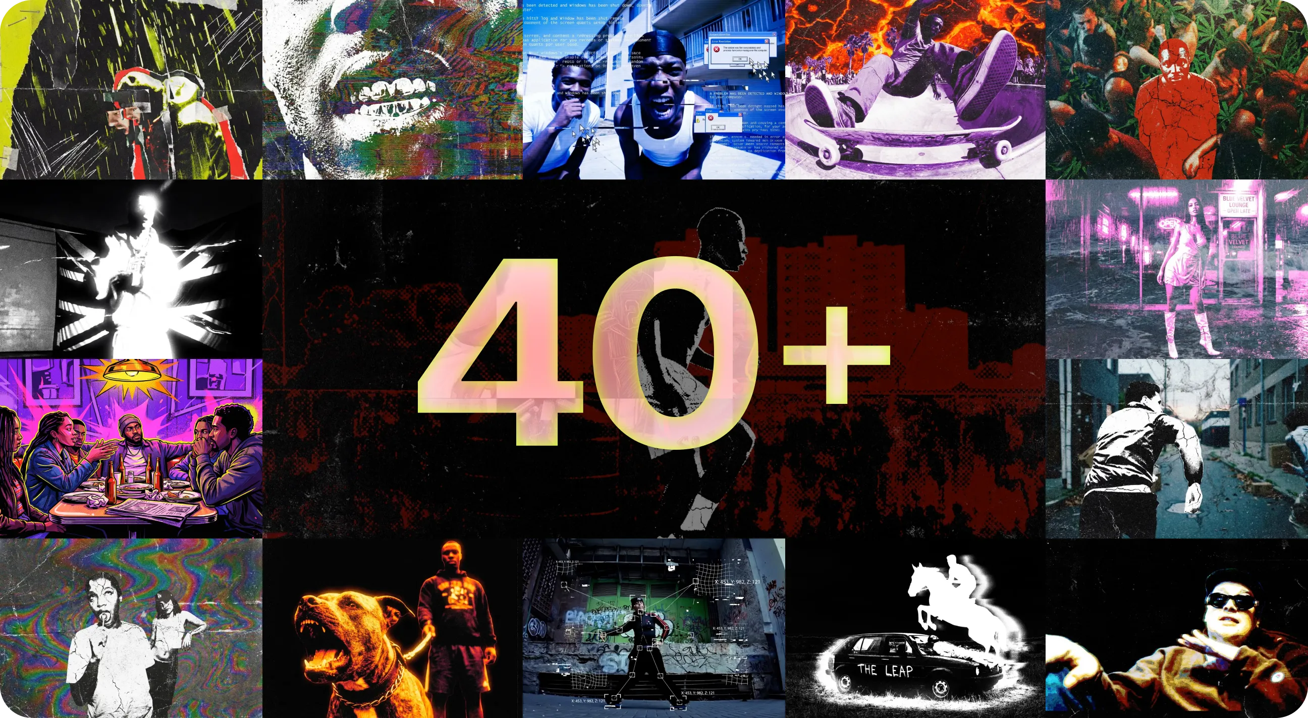 40+ Curated VFX Presets