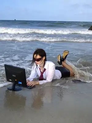 Office beach