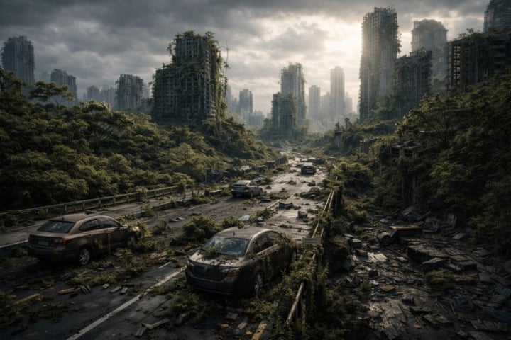 Post-Apocalyptic Cityscape