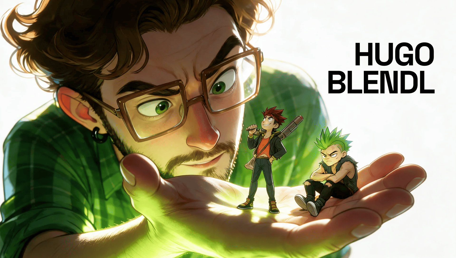 Hugo Blendl: How a Rick and Morty Animator Makes a Daily Show on Higgsfield
