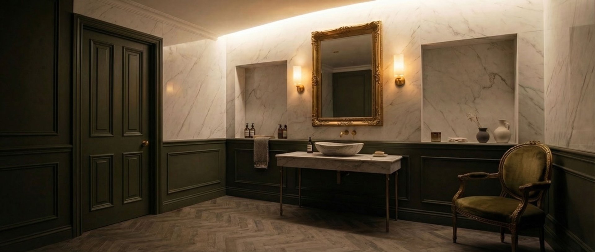 Bathroom location