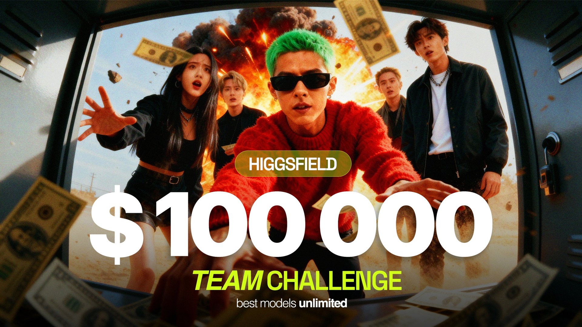 Welcome to The Higgsfield Global Teams Challenge