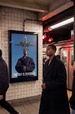 Interactive card background image