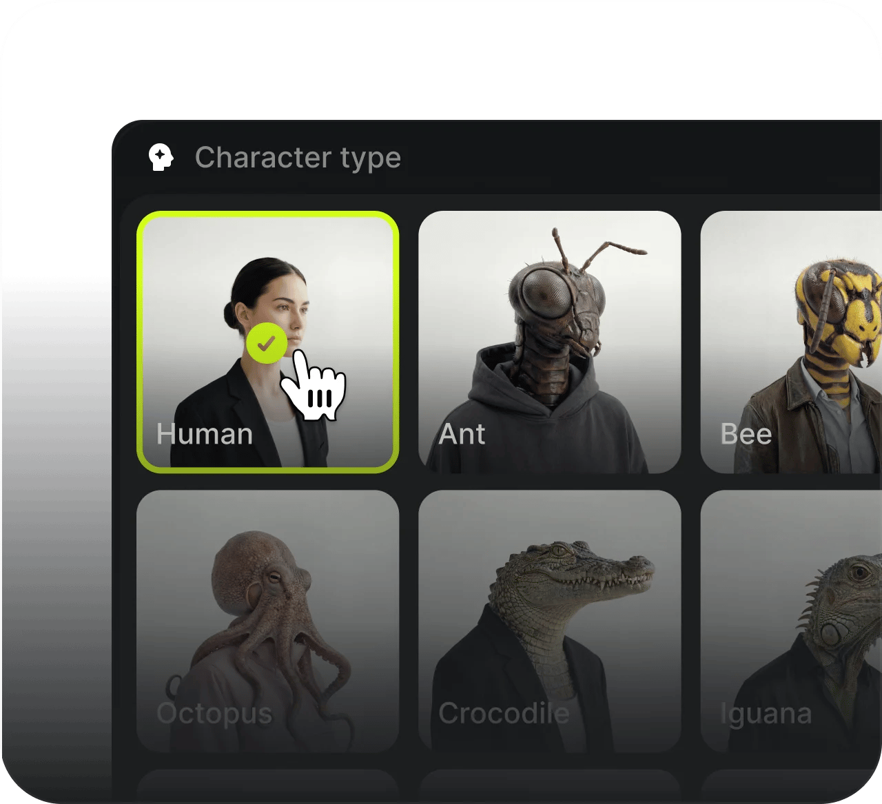 CREATE YOUR STAR: Design your unique AI influencer. Use advanced image generation models to define their consistent look, style, and personality.