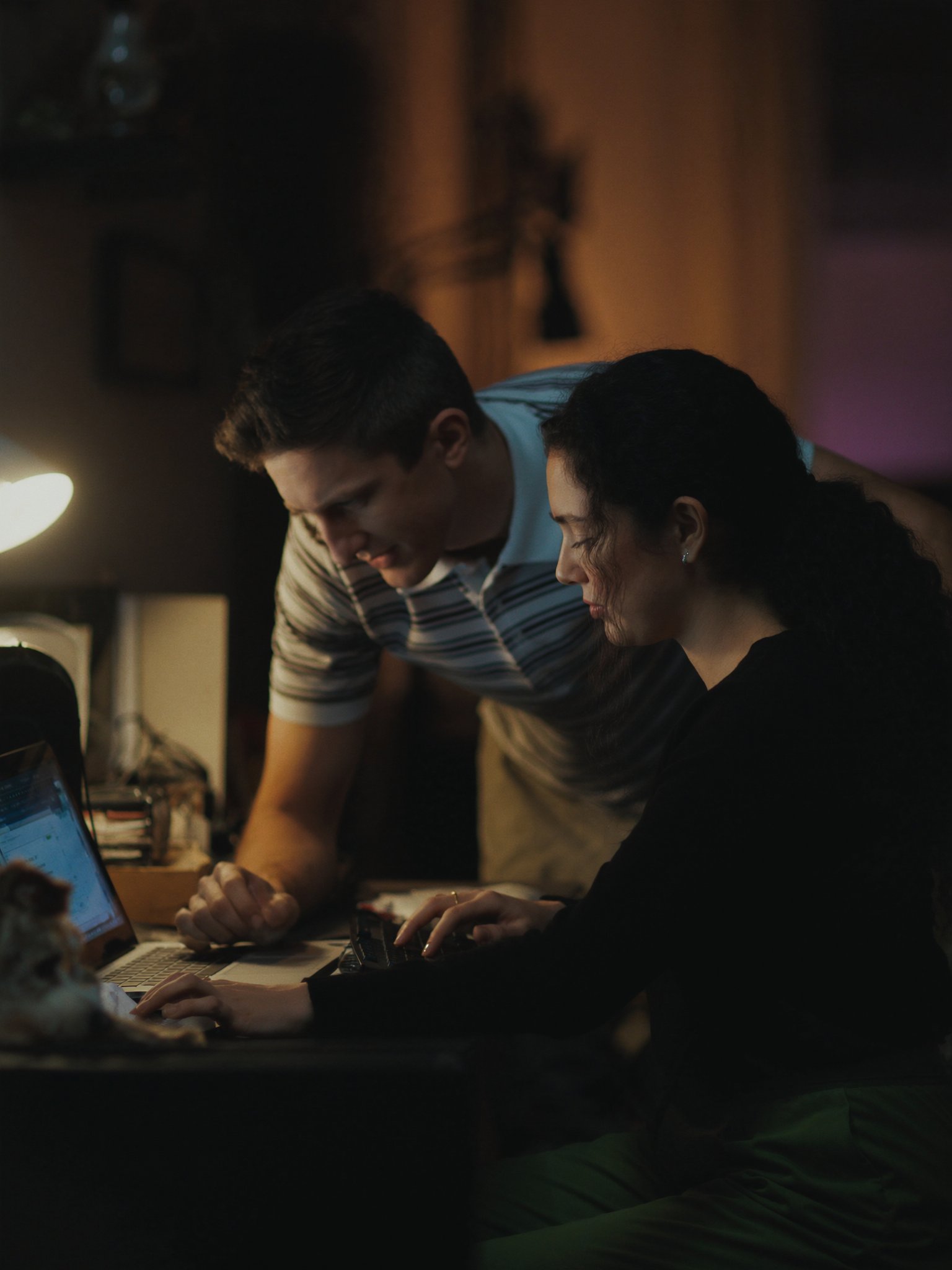 Interactive card background image