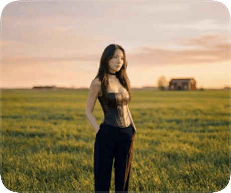 Zoom in camera style preview