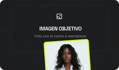 Sube tu destino: Elige la foto o el video en el que quieres intercambiar un rostro.