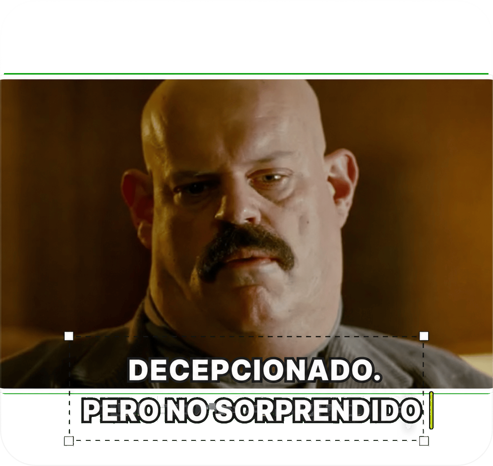 Añade tu propio texto: Elige un preset y luego escribe y ajusta la leyenda