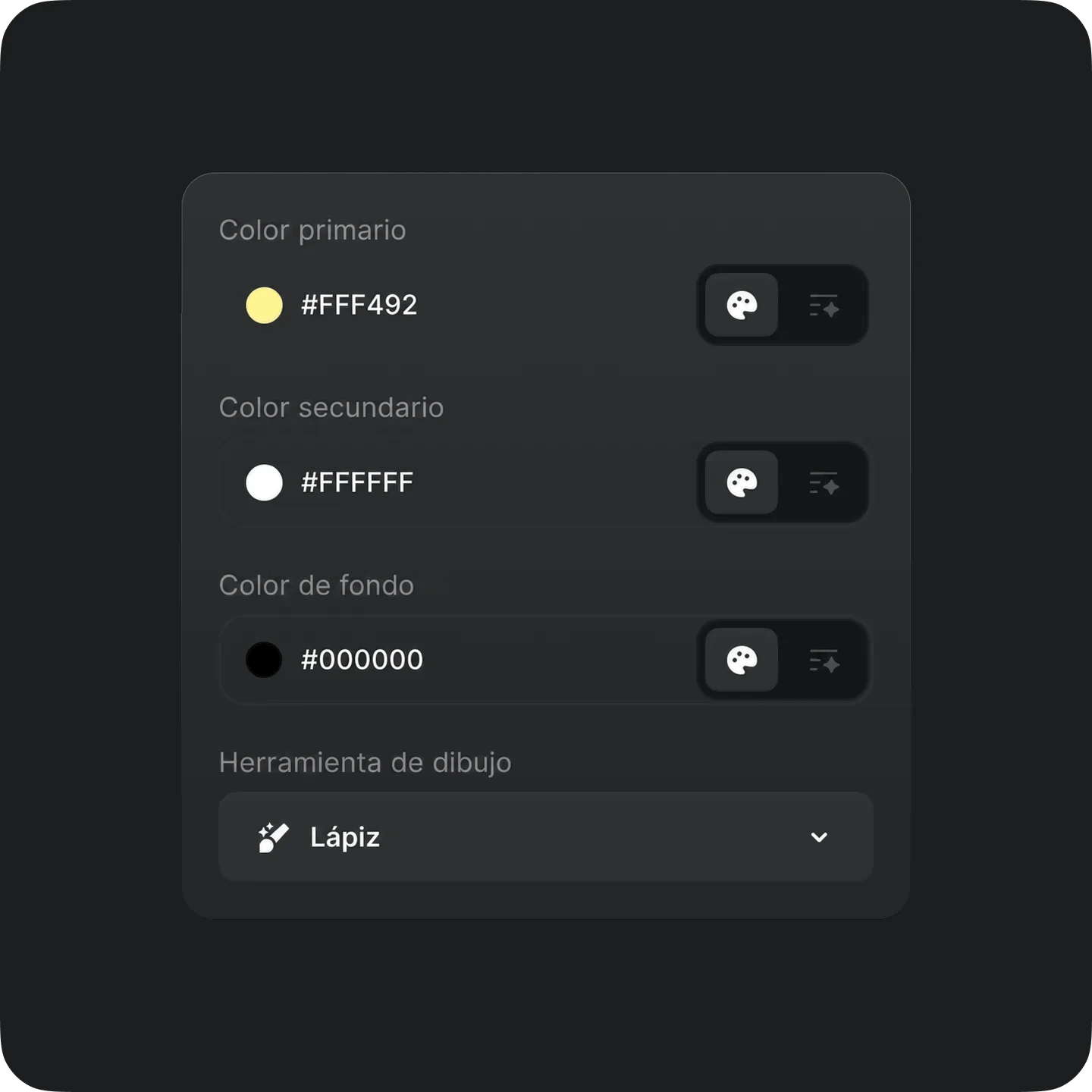 Configuración avanzada (opcional).