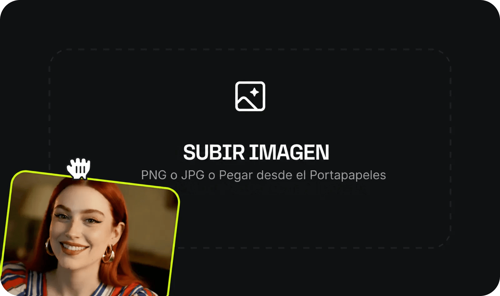 Sube tu video: Ahora, elige el video con el personaje que quieres reemplazar con nuestra herramienta.