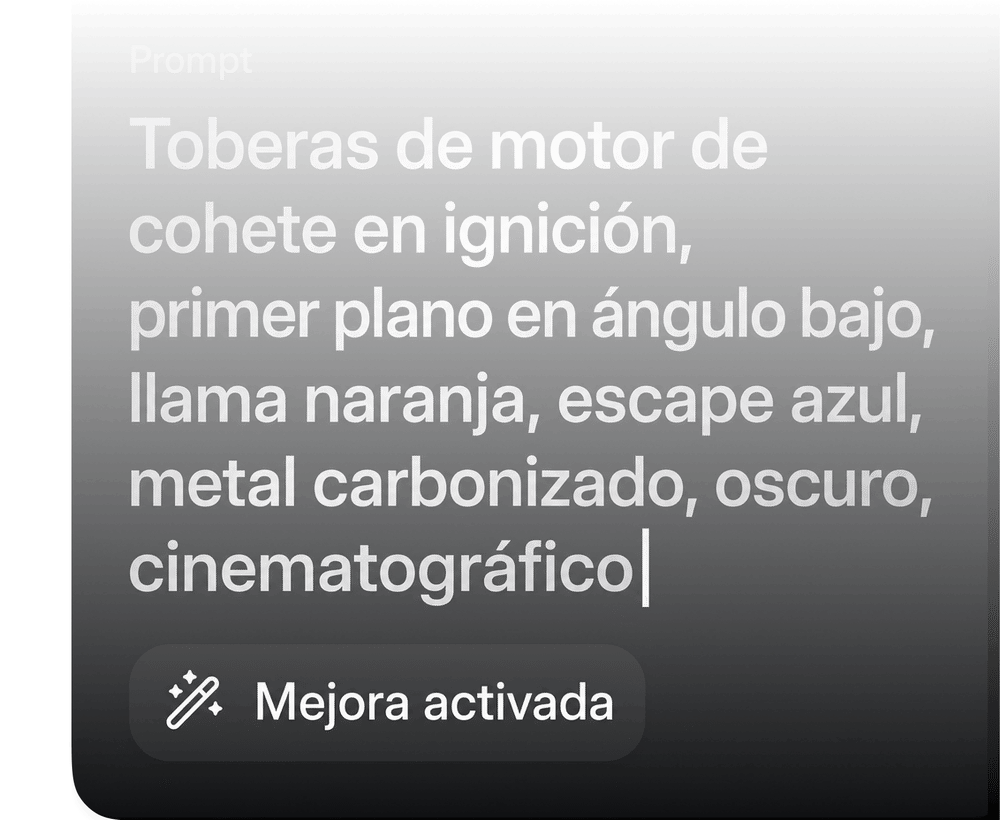 Escribe el prompt