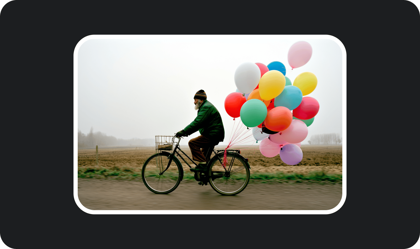 GET THE FULL PICTURE: Hit Generate and watch your image expand. The AI seamlessly fills in new scenery, background, and context around your original shot