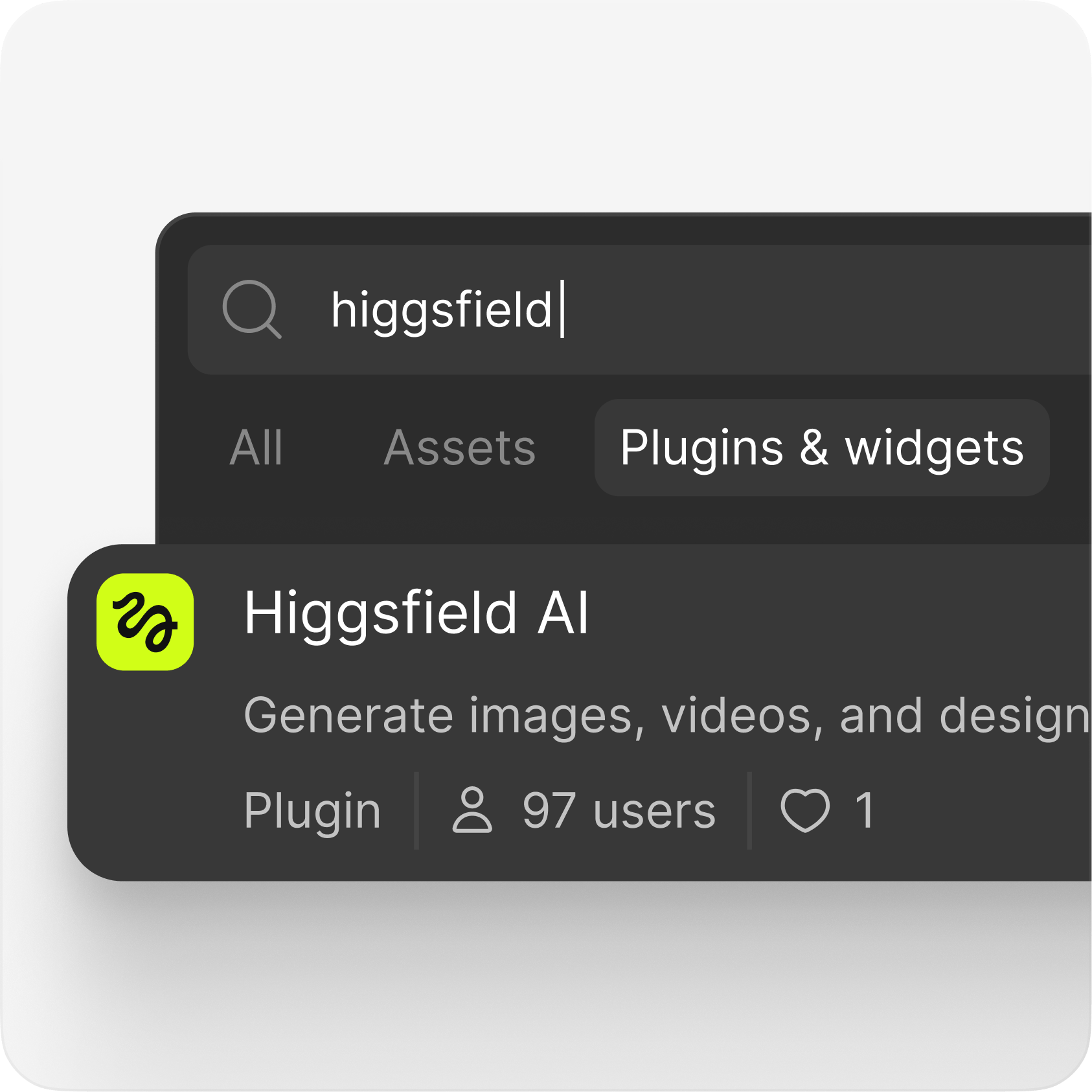 Find it in your plugins preview