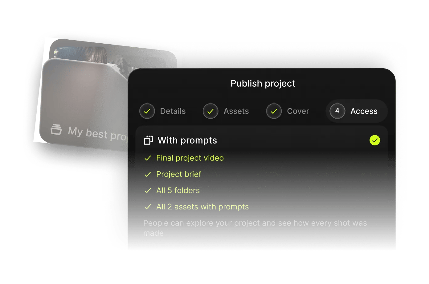 Share project