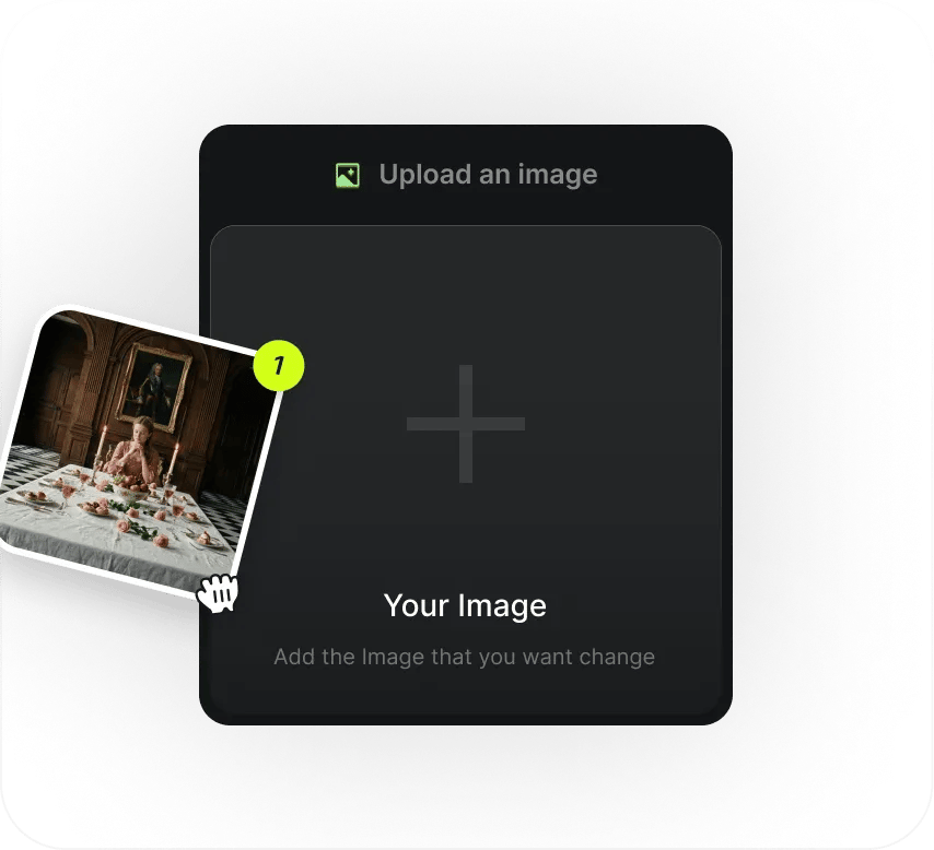 Upload your Image: Drag and drop the image you want to edit. We support all major formats including JPG and PNG