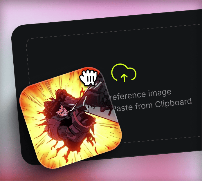 Upload Image Reference: Add an optional image to guide the model for better style matching.
