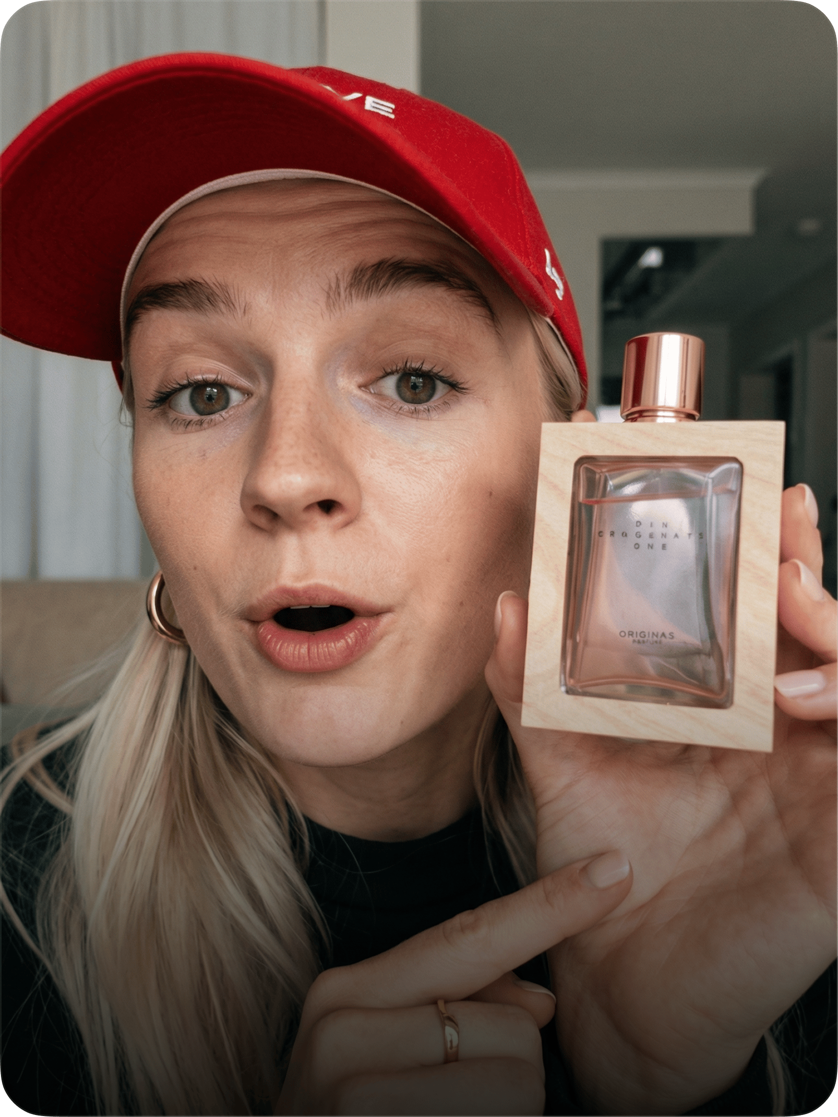 Interactive card background image