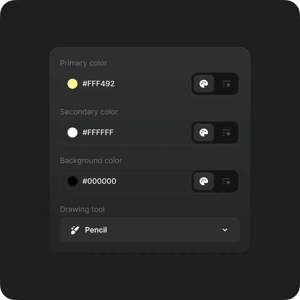 Advanced settings (Optional).