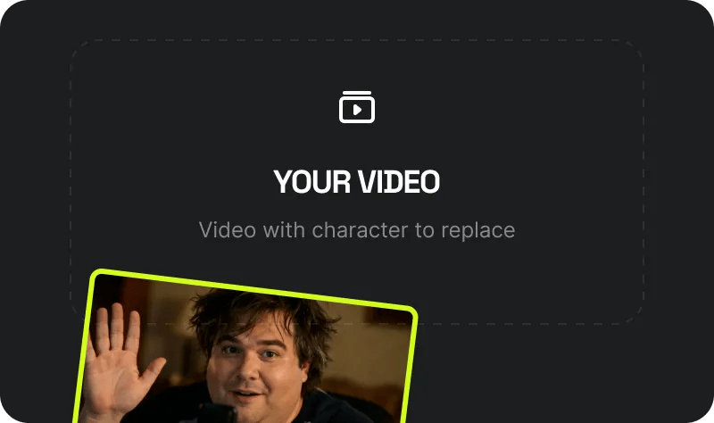 Upload Your Video: Now, choose the video with a character to be replaced with our tool.