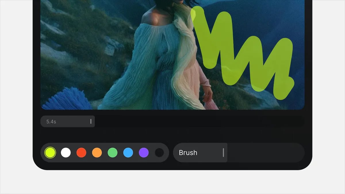 Draw to Video
