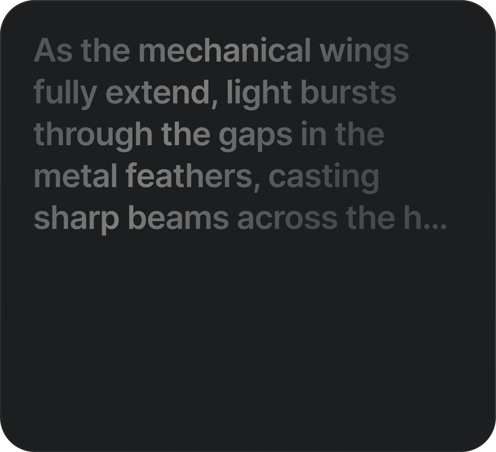 WRITE THE PROMPT: Use natural language to describe desired scenario and sounds