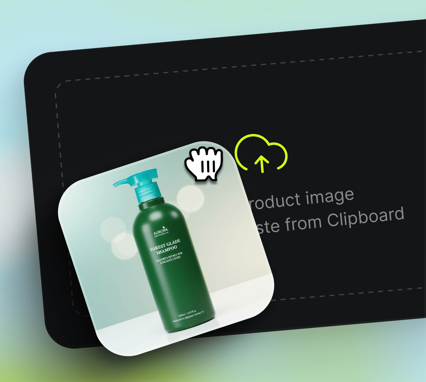 Upload Your Product Image: Start with any product photo – from lifestyle shots to studio images.