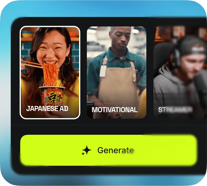 I-generated video preview from Sora 2 showing a young child running joyfully with a blue backpack through a green meadow, created from a text prompt.