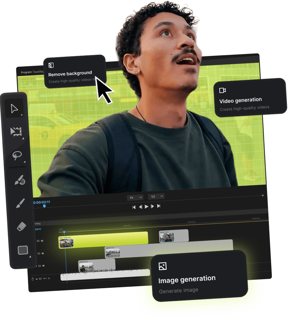 Higgsfield plugin panel inside Adobe