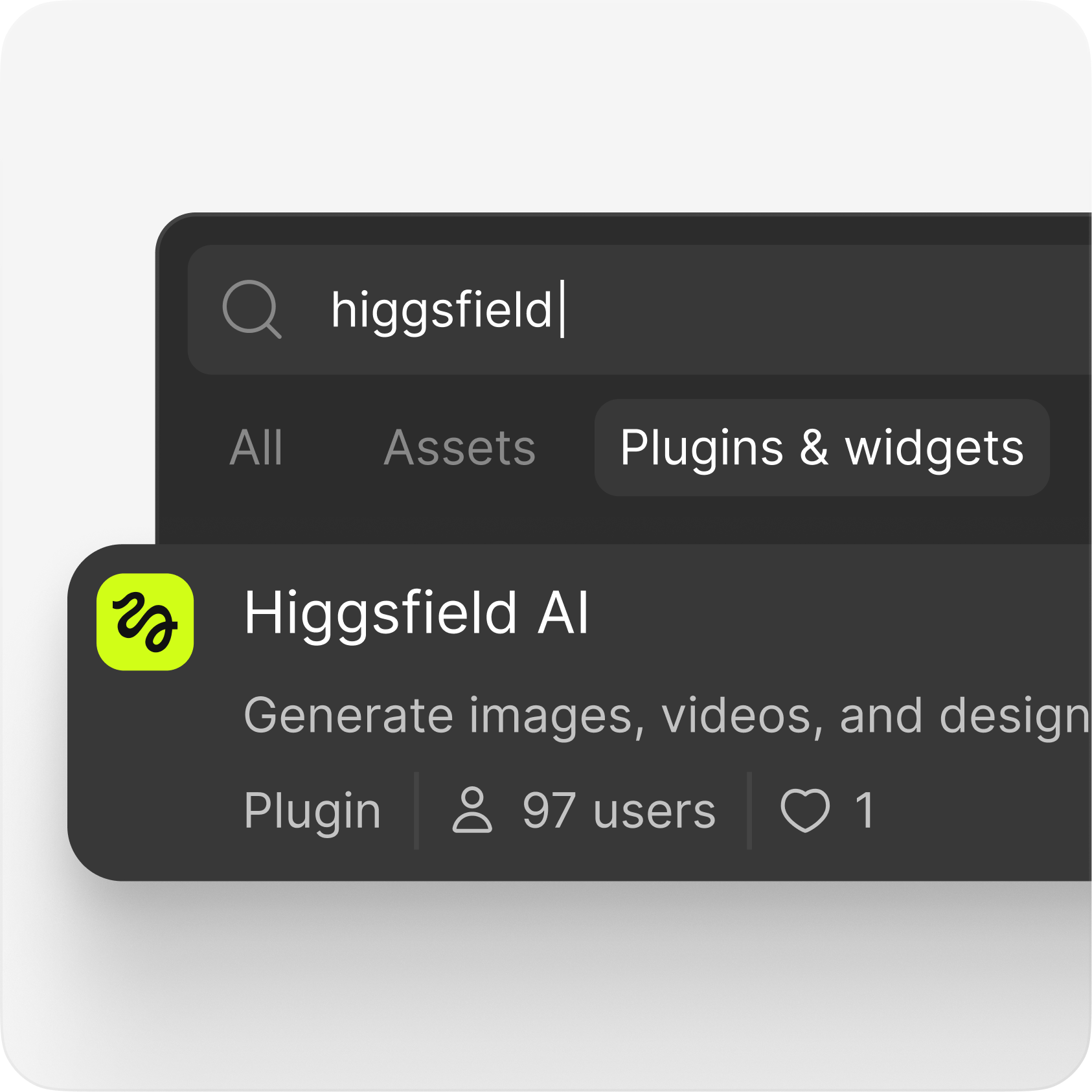Find it in your plugins preview