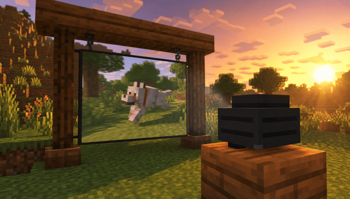 Minecraft video generation preview