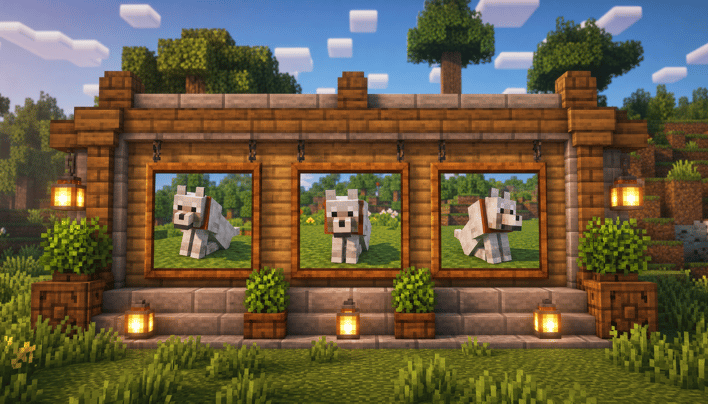 Minecraft image generation Photo Slide preview