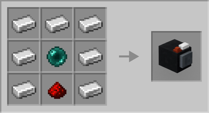 Camera crafting recipe